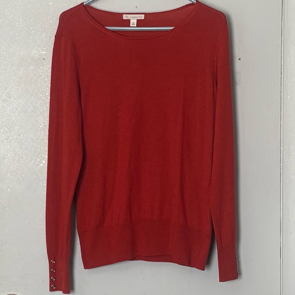 LC Lauren Conrad Very soft and lightweight Crew Neck Sweater Top M